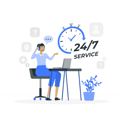 7x24 人工服务